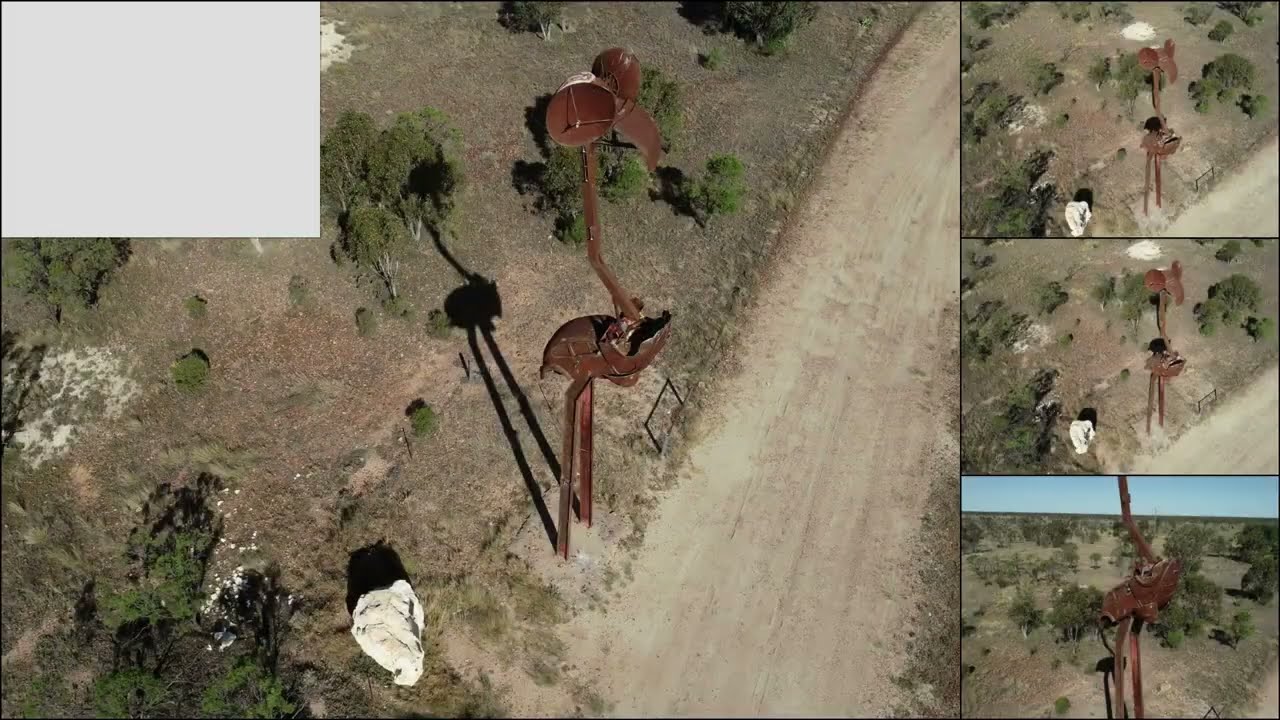 Lightning Ridge & Grawin Opal Fields NSW 2022 DRONE  Pictures