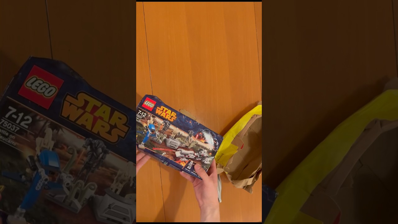 Unboxing RARE Lego Star Wars order from EBay! 