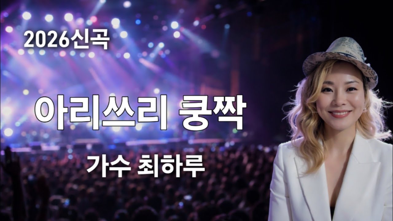 #2026신곡 #아리쓰리쿵짝 #가수최하루
