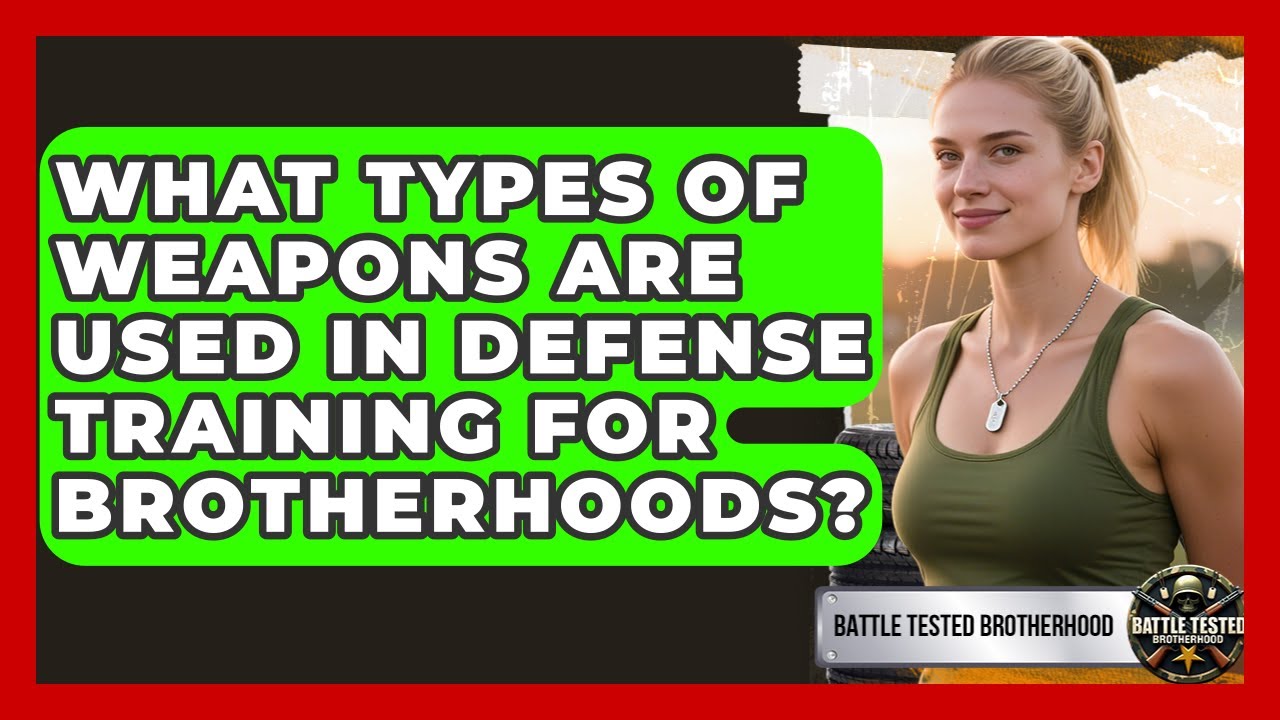 What Types of Weapons Are Used in Defense Training for Brotherhoods? - Battle Tested Brotherhood