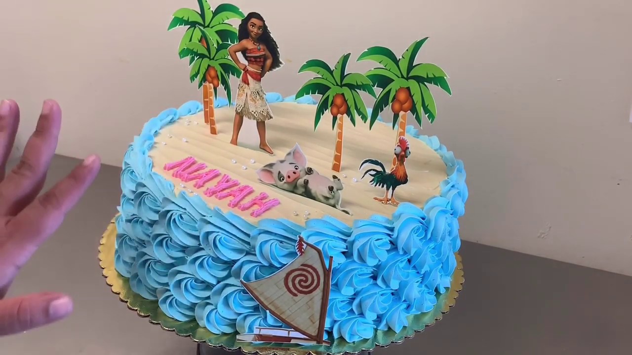Como decorar pastel de moama