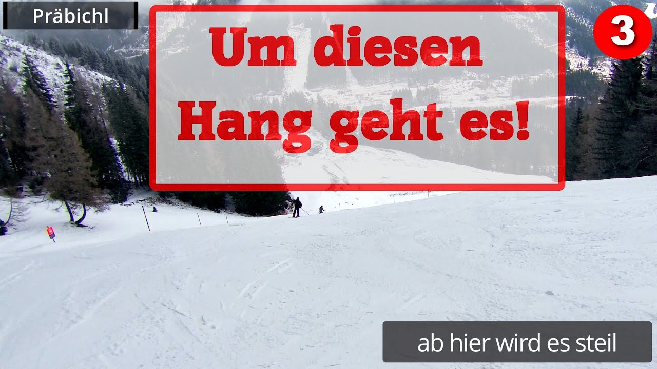 Präbichl - Piste 3 (rot) - Stockhang Abfahrt