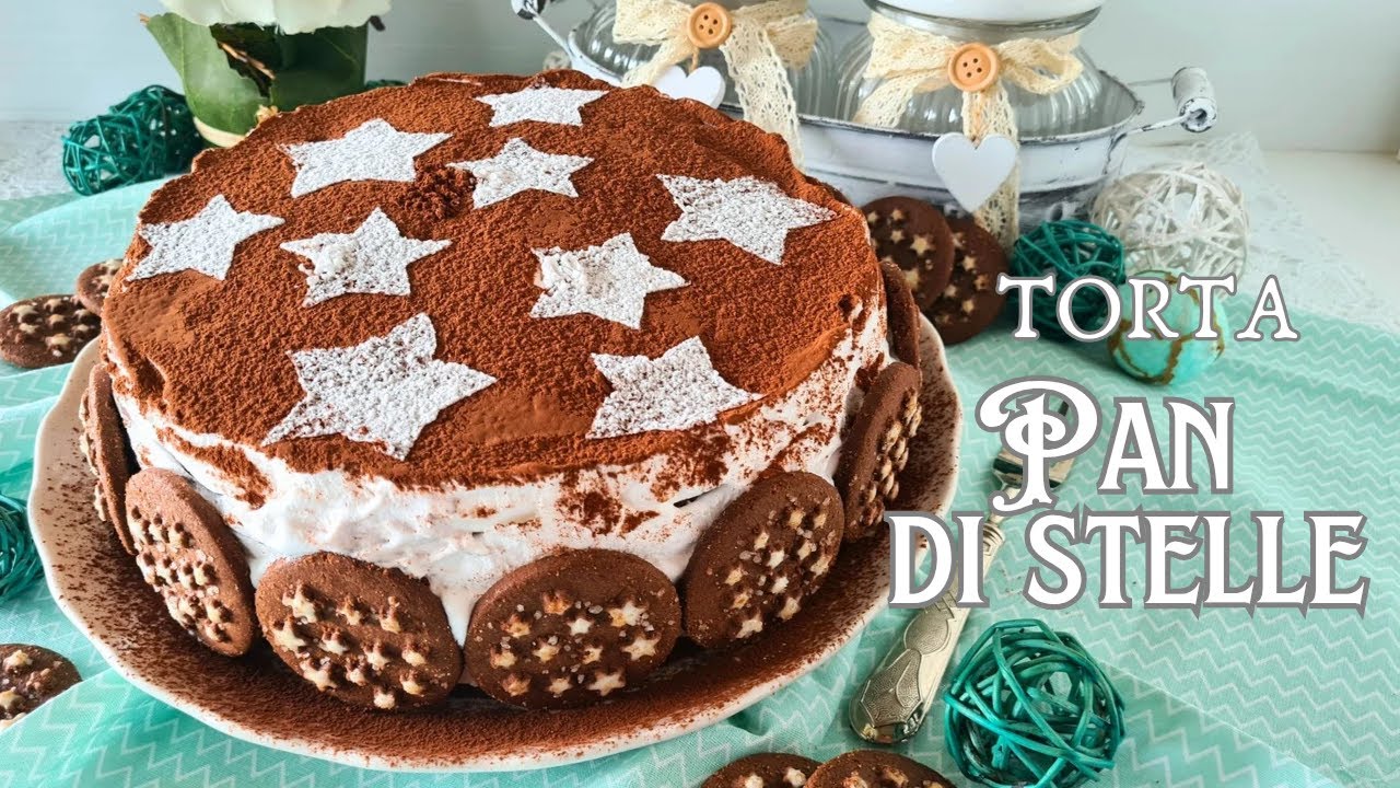 TORTA PAN DI STELLE senza cottura