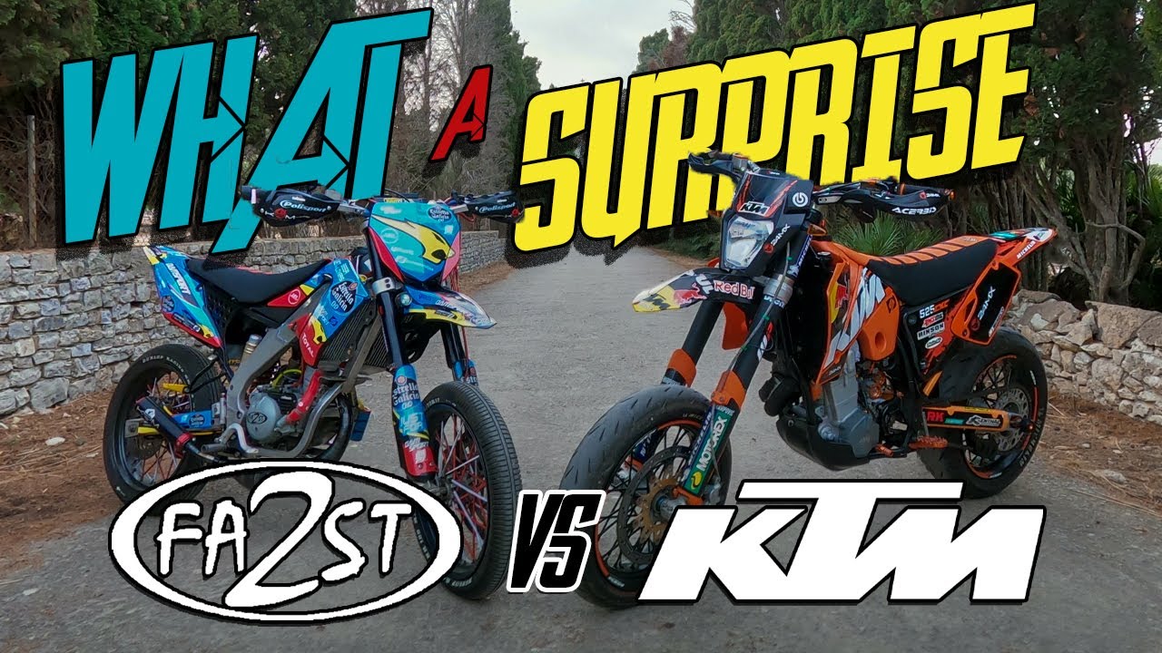 110 2FAST VS KTM 525 EXC // NO FAKE!!!!