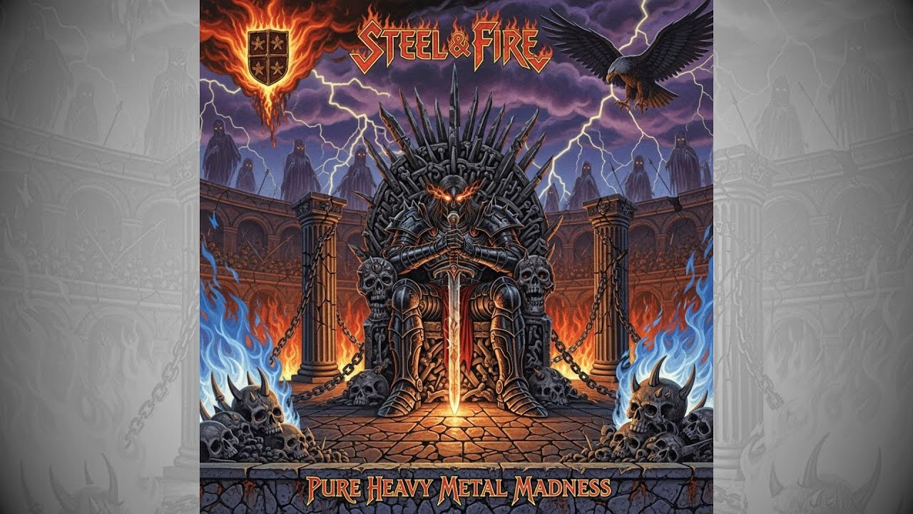 Steel & Fire - 100% Pure Heavy Metal Madness (2025, Collection#3)