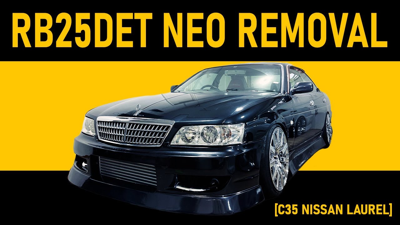 C35 Nissan Laurel Build Begins: I Have To Pull My Engine