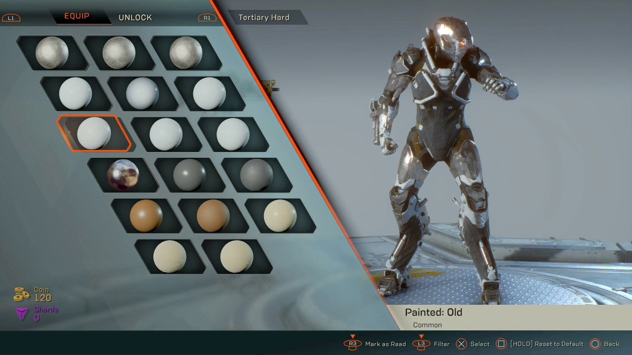 ANTHEM ( Character customization)