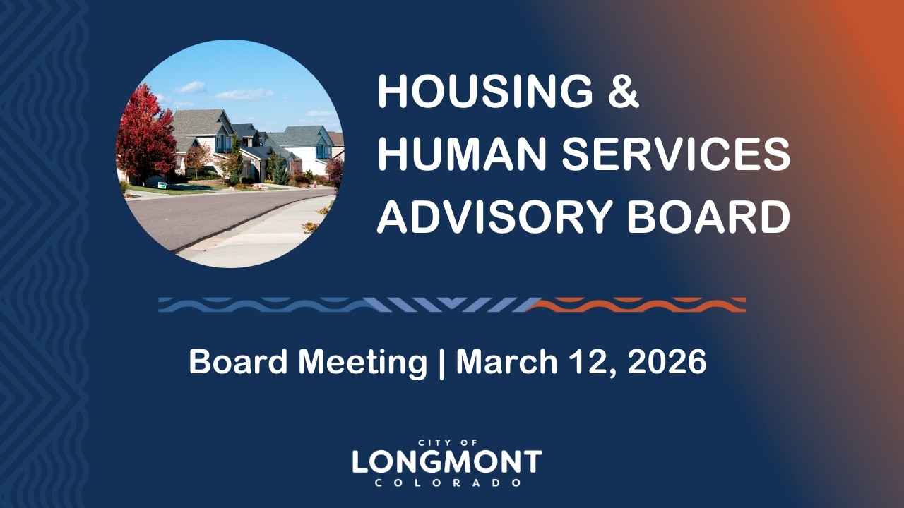 Longmont Housing Authority Advisory Board Meeting March 12, 2026
