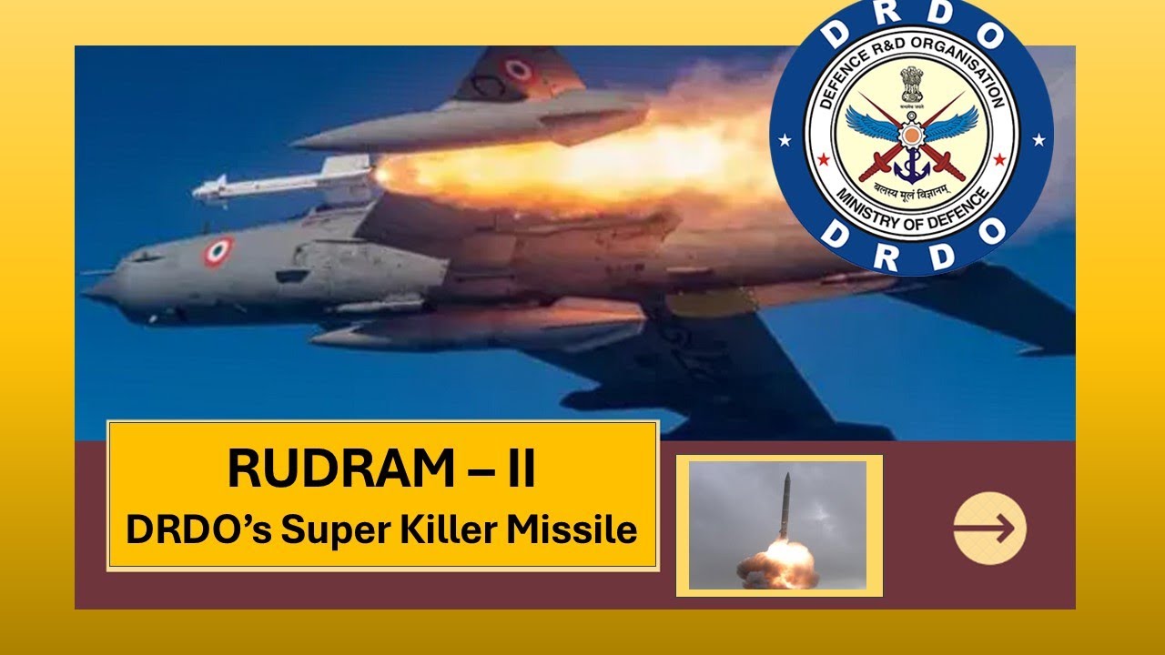 Rudram II: India's Advanced Defence Technology