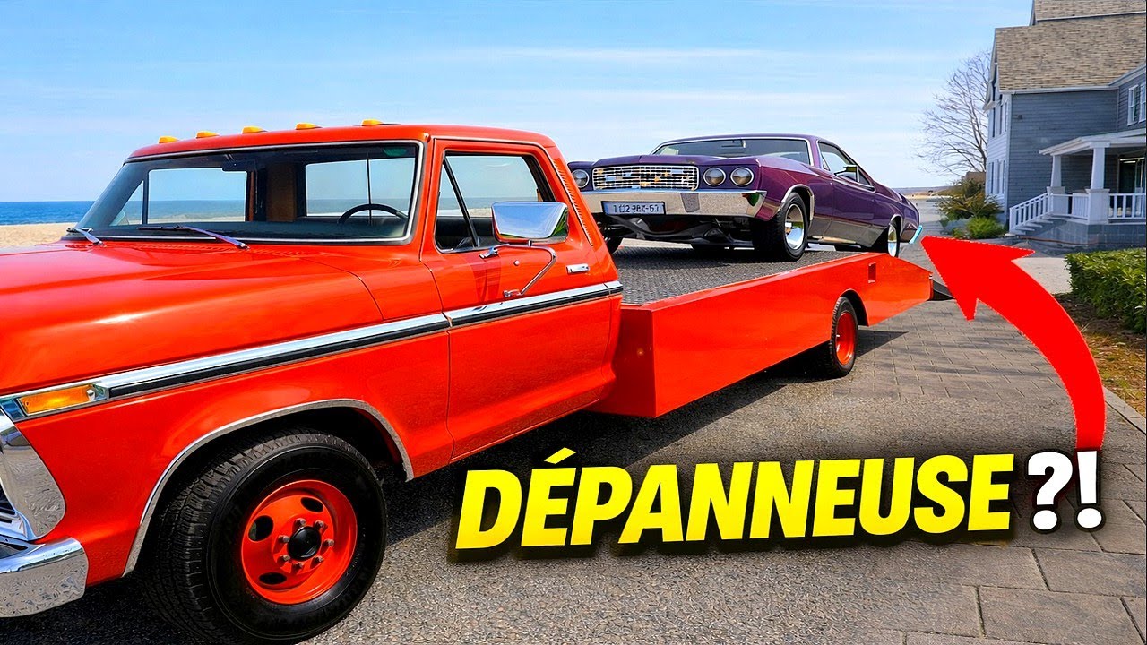 DÉPANNEUR AUTOMOBILE DANS My Garage ?!  (Mod Tow Truck Job)