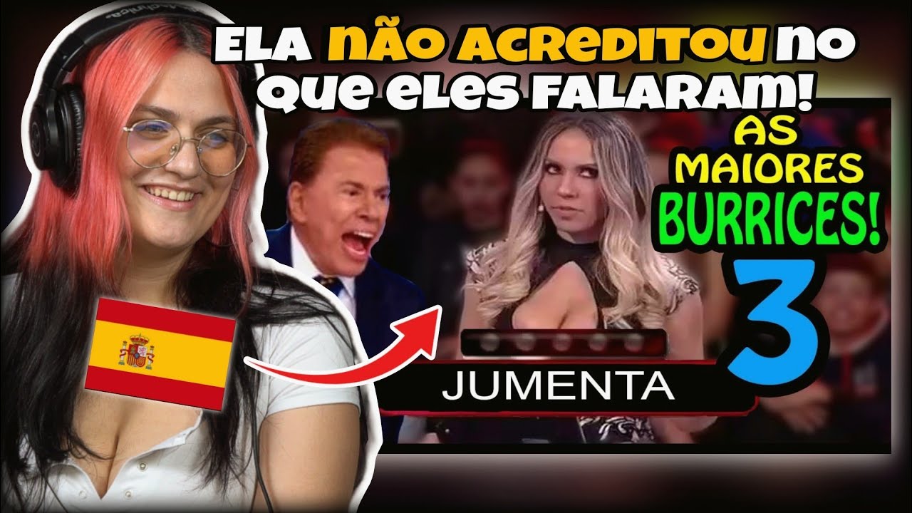 GRINGOS REAGEM AS MAIORES BURRICES DITAS NA TV BRASILEIRA! (FALA DE TUDO)