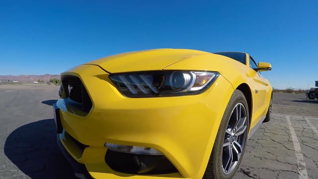 MUSTANG GT VEGAS TO LA DRIVE | FINAL DAY OF HONEYMOON