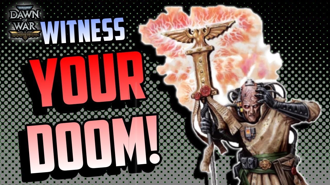 Imperial Guard Bunker Down! 4v4  Dawn of War: Definitive Edition Warhammer 40K