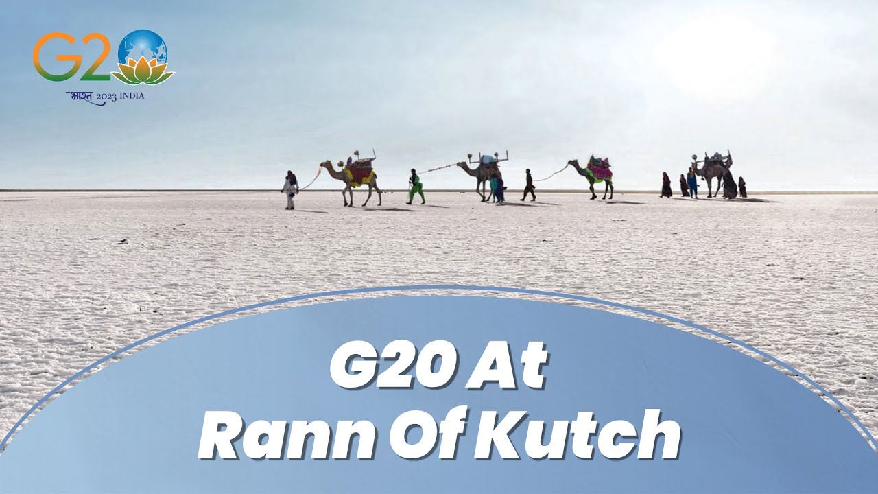 G20 Summit 2023 at the White Rann I Promotional Film I Gujarat Government Decode Mediacom