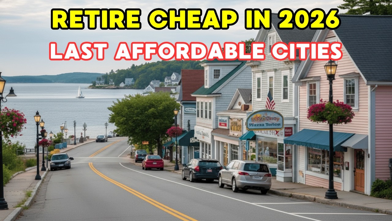 Top 10 Cheapest Cities to Retire in America (Still Affordable in 2026)