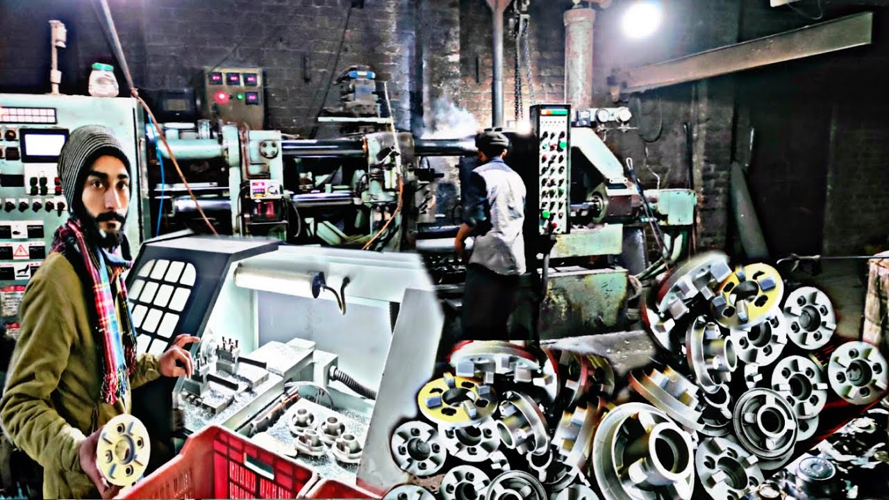 Mind Blowing Production of the Bike Rear Wheel Sprocket Panel / Grari Hub in Factory