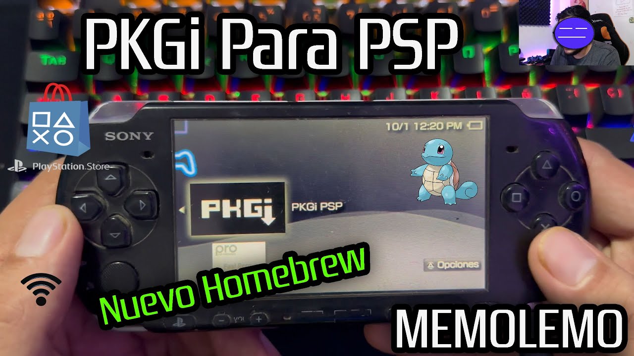PKGi Para PSP  | NUEVO Homebrew 2023 😲|