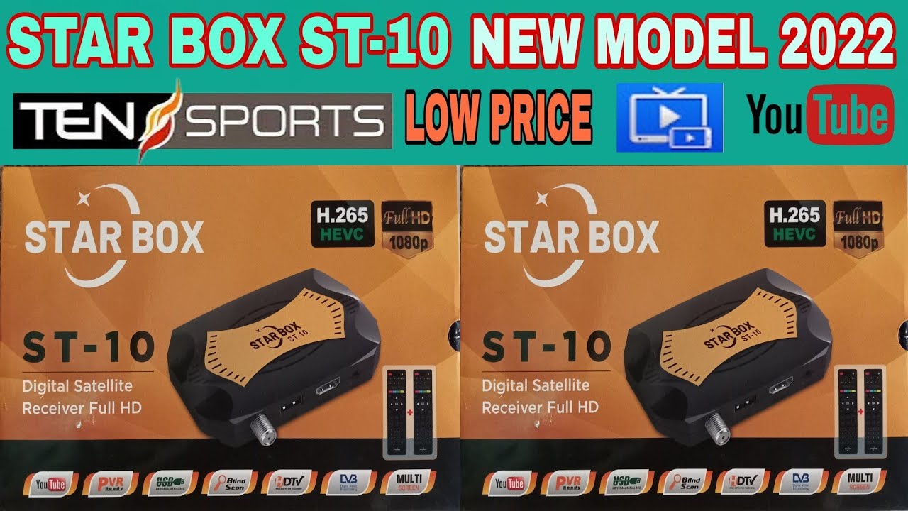 STAR BOX ST-10 Receiver Unboxing
