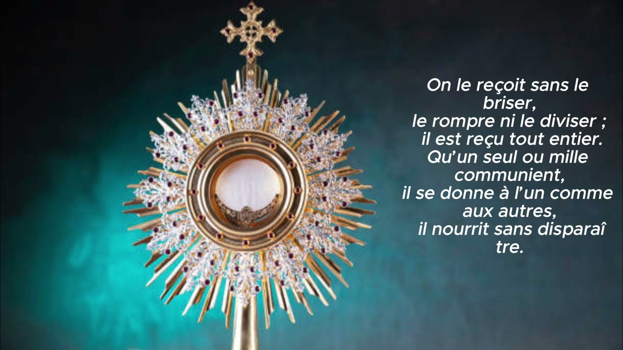 LAUDA SION, Séquence du Saint Sacrement
