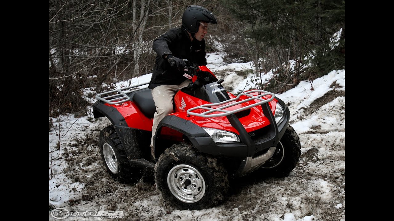2009 Honda Rincon ATV Test - MotoUSA