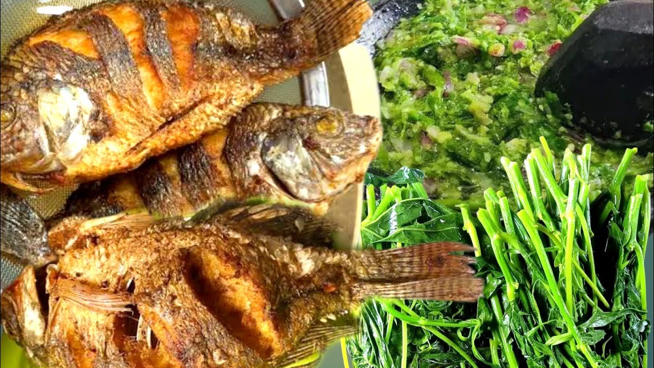 ENDINGNYA KETAGIHAN!! Mencicipi masakan orang desa, ikan goreng tumis jagung muda pindang