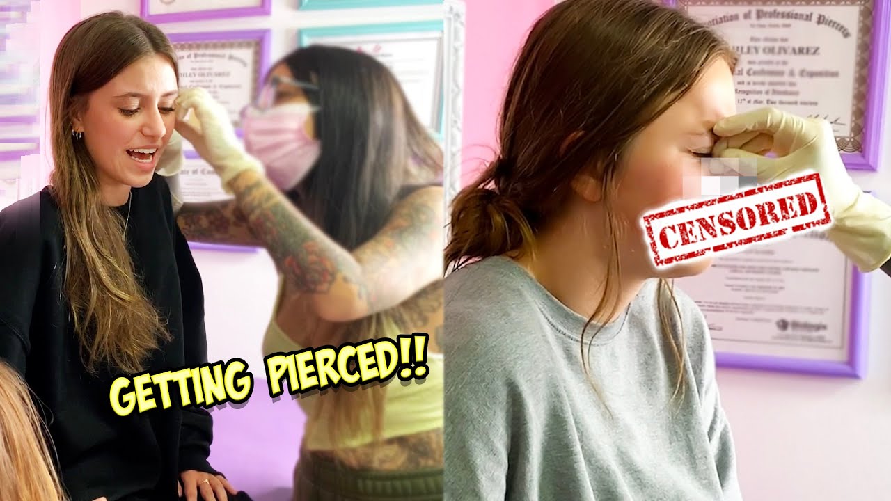 Aydah gets her Nose Pierced!!