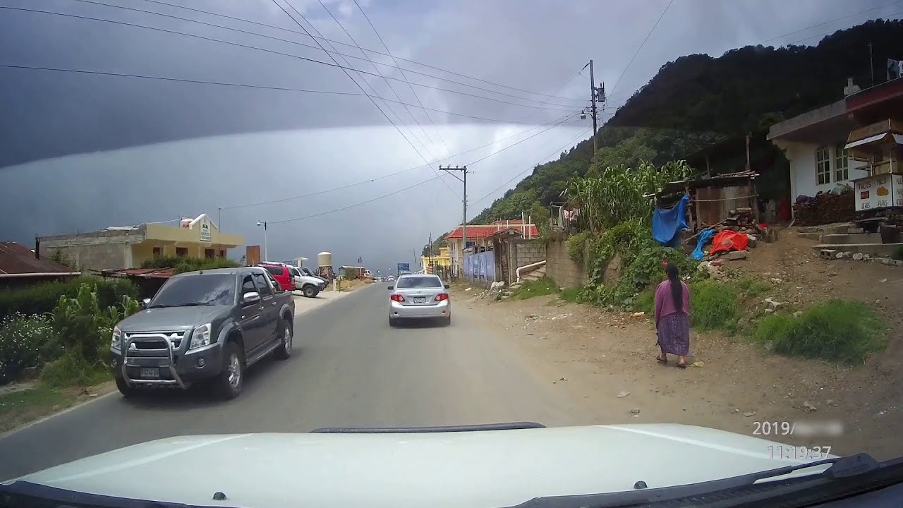 Paso por San Martín Sacatepéquez  (Chile Verde) Quetzaltenango.
