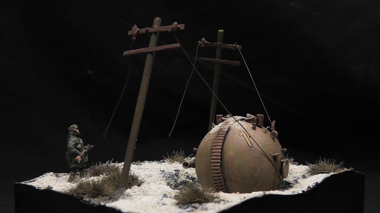 Insane World War II Ball Tank in 1/72 From Scratch