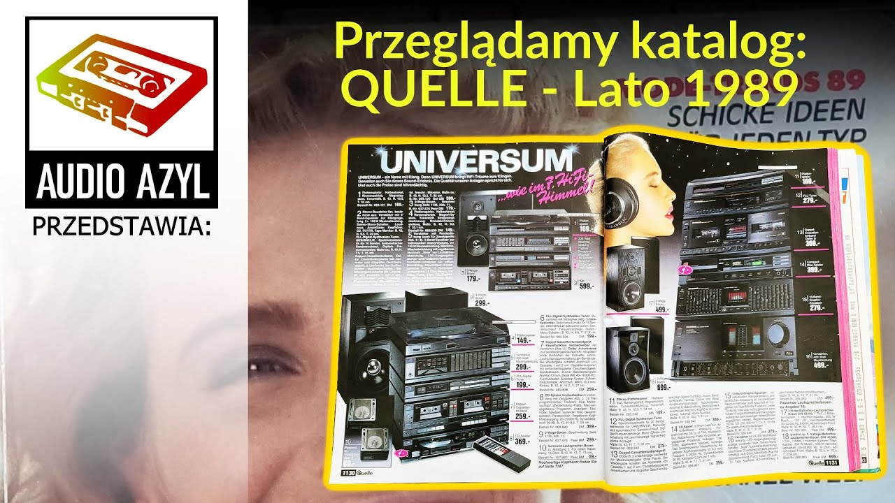 Katalog Quelle 1989 - Lato:  Audio Azyl #244 #Vintageaudio #PRL #HiFi
