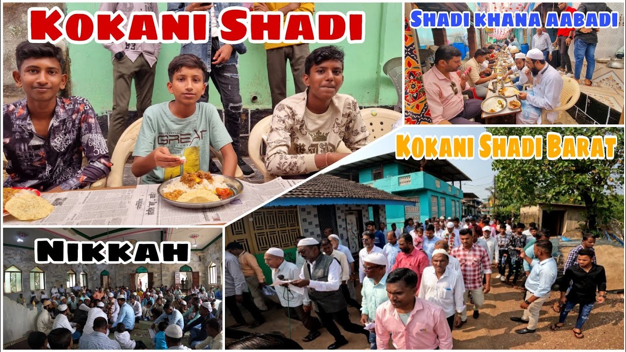 Shadi Mubarak | Kokani Shadi Celebration 😍| Shadi Barat, Nikkah, Shadi Khana aabadi | Kokan | Kelshi