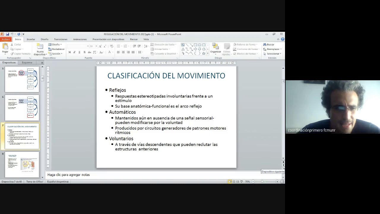 2º año TyTL: Equilibrio y Sistema Vestibular - Prof Juan Jairala