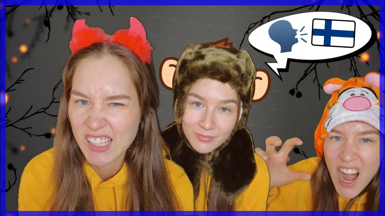 Listen & Learn Finnish: Comprehensible Input (Halloween🎃)
