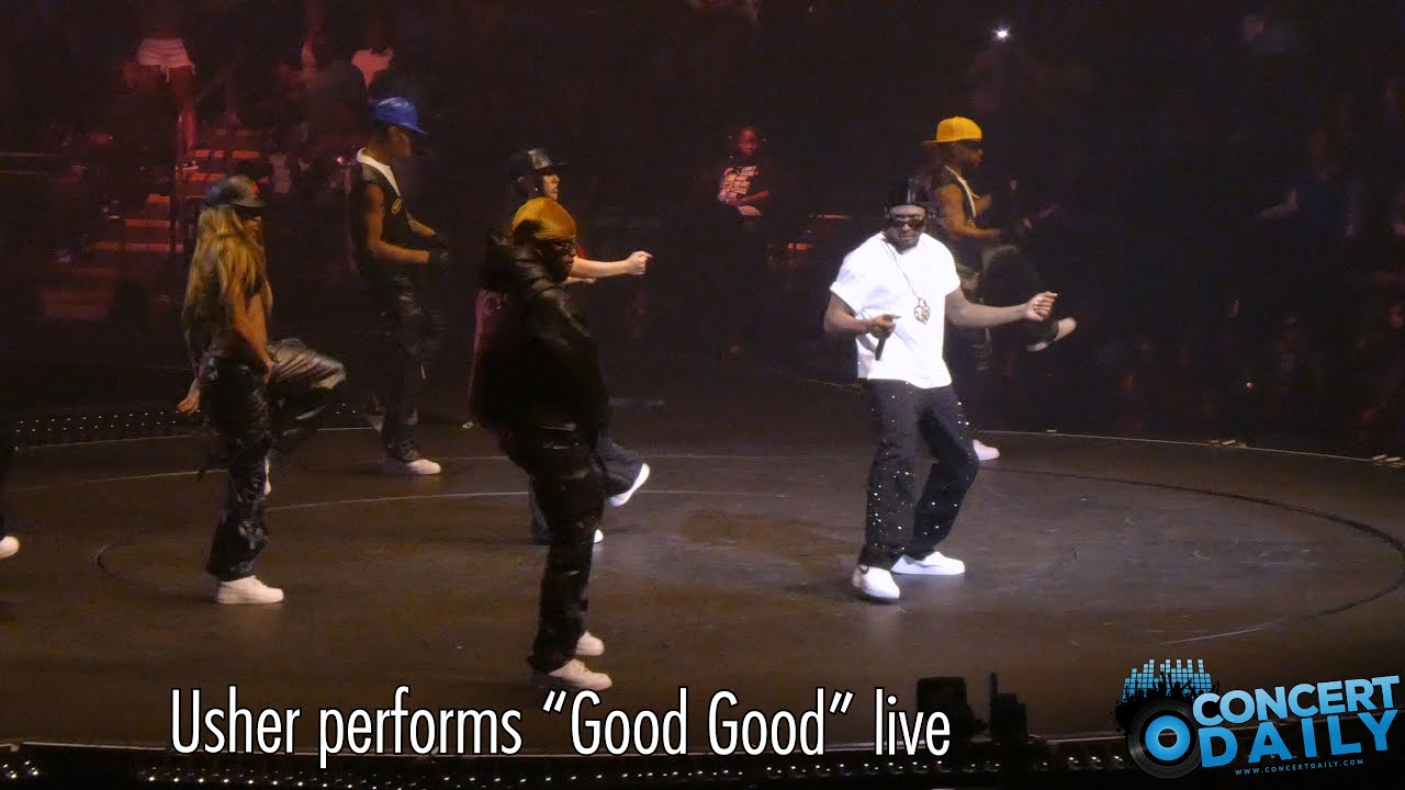Usher performs 
