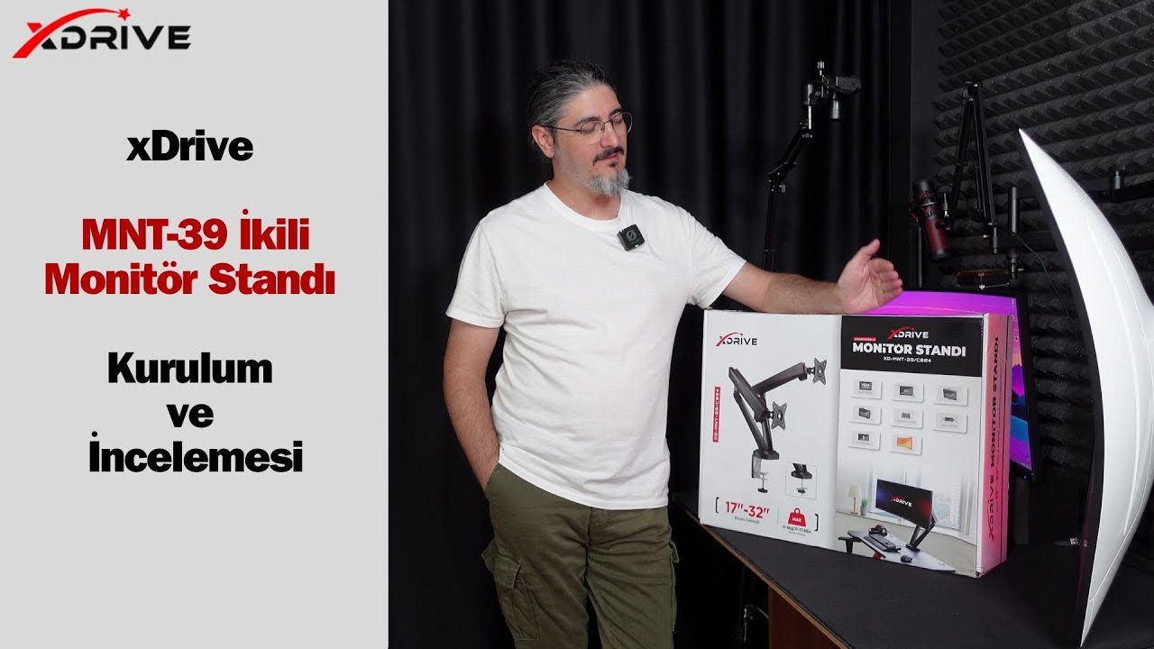 xDrive MNT-39 İkili Monit&ouml;r Standı İncelemesi...