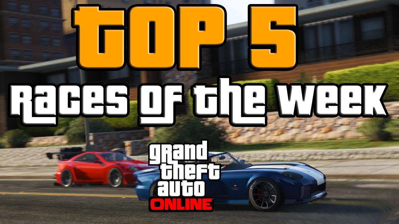 GTA 5 Online TOP 5 Races of The Week! Mt Chiliad Race, Ramps & More