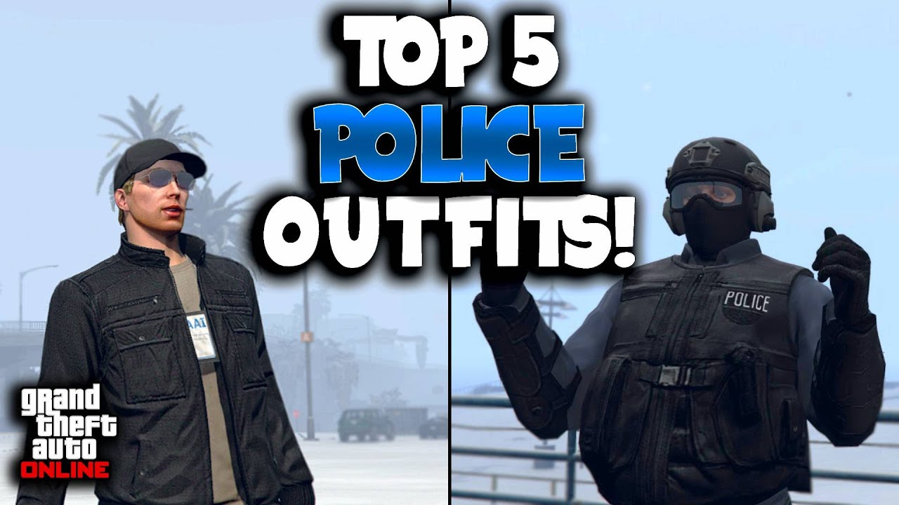 Top 5 Police Outfits! | GTA Online