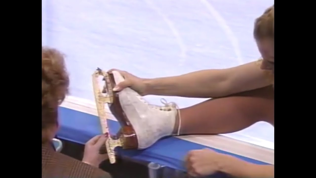 1993 Skate America - Ladies Free Skate - Tonya Harding USA