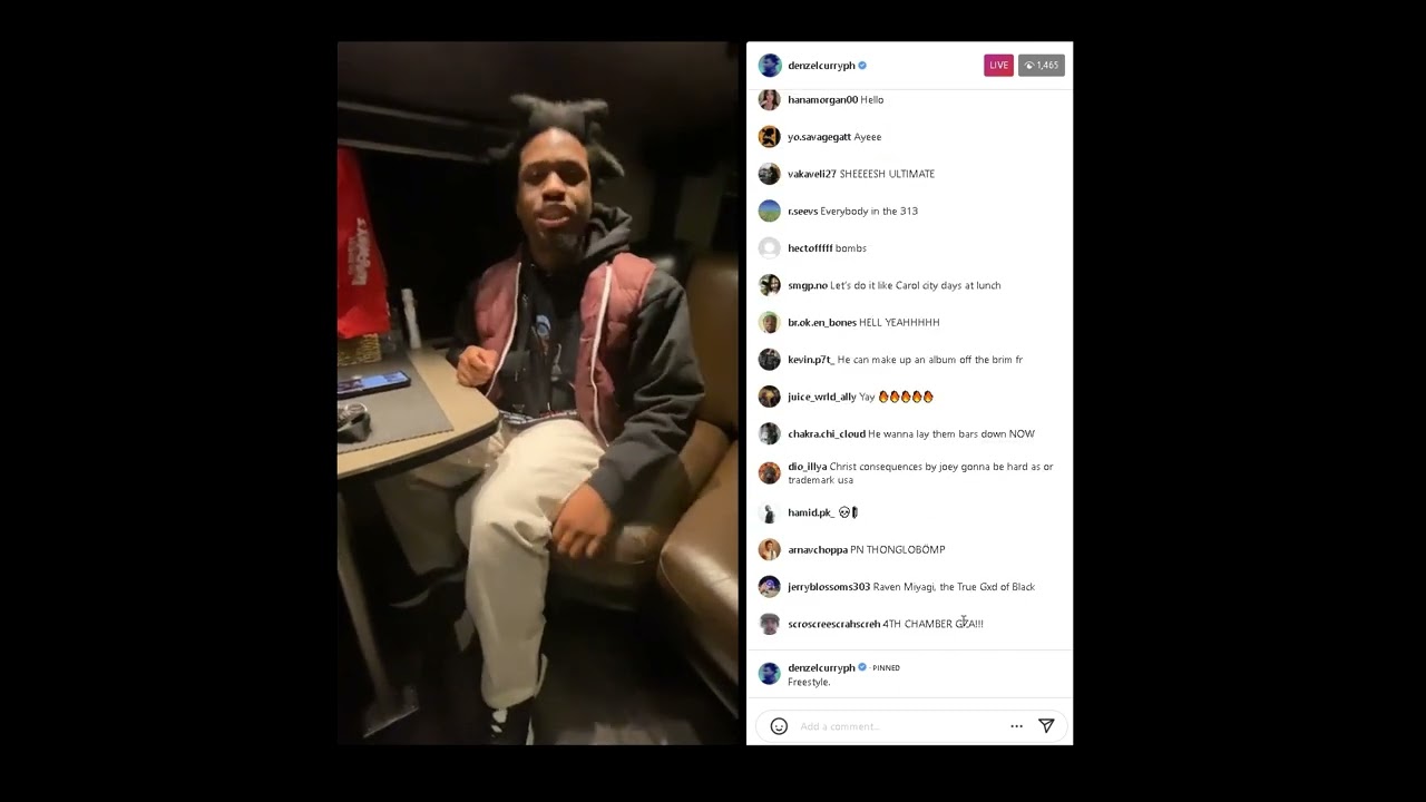 Denzel Curry CRAZYY Freestyle (FULL CUT VERSION LIVE 5/8/2022)