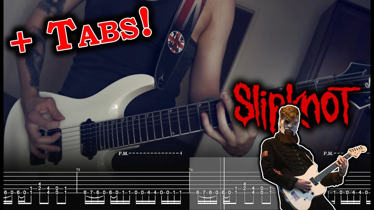 Slipknot - The Burden (Bass & Guitar Cover w/Jim Root Tabs)