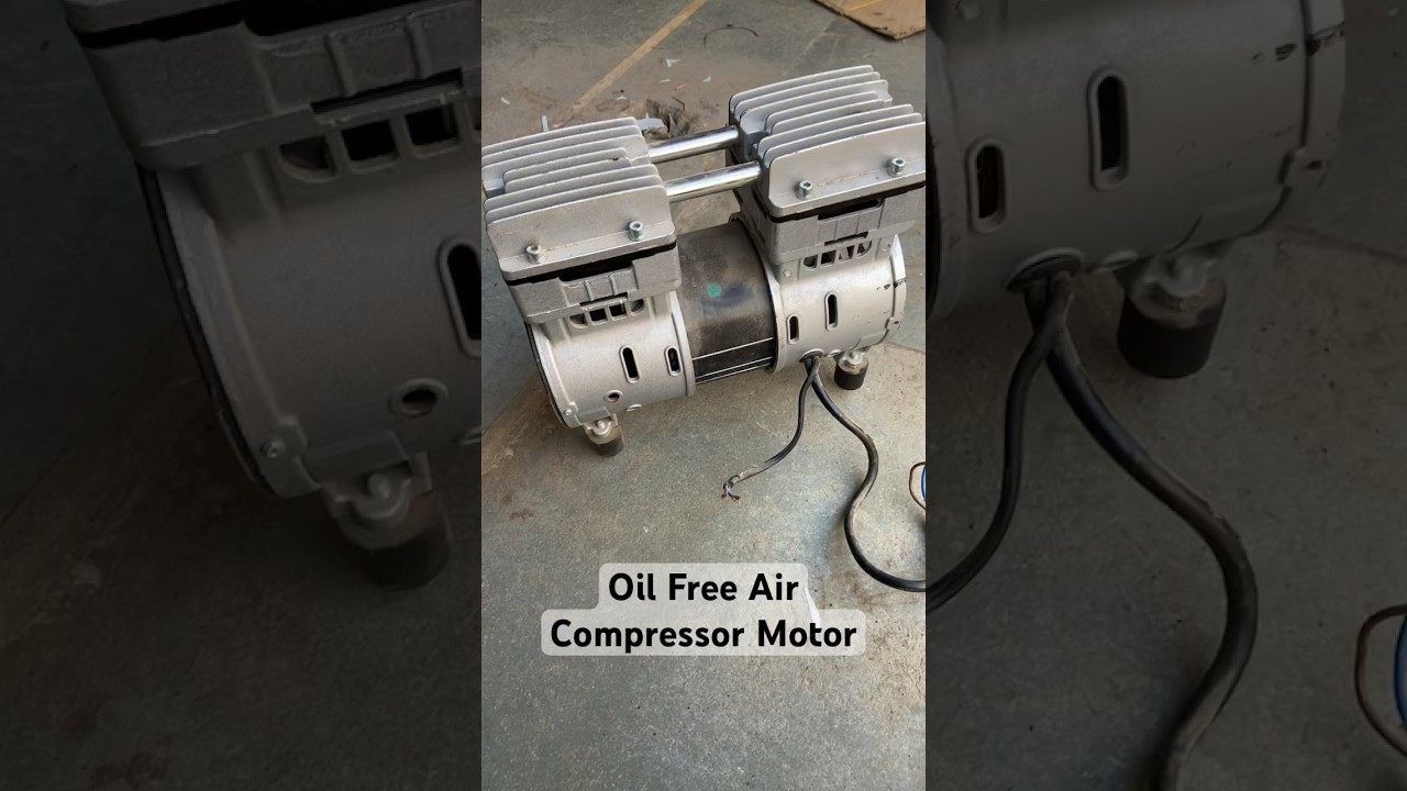 How to dismantle oil free air compressor china make #aircompressor #repair #electical #motor #viral