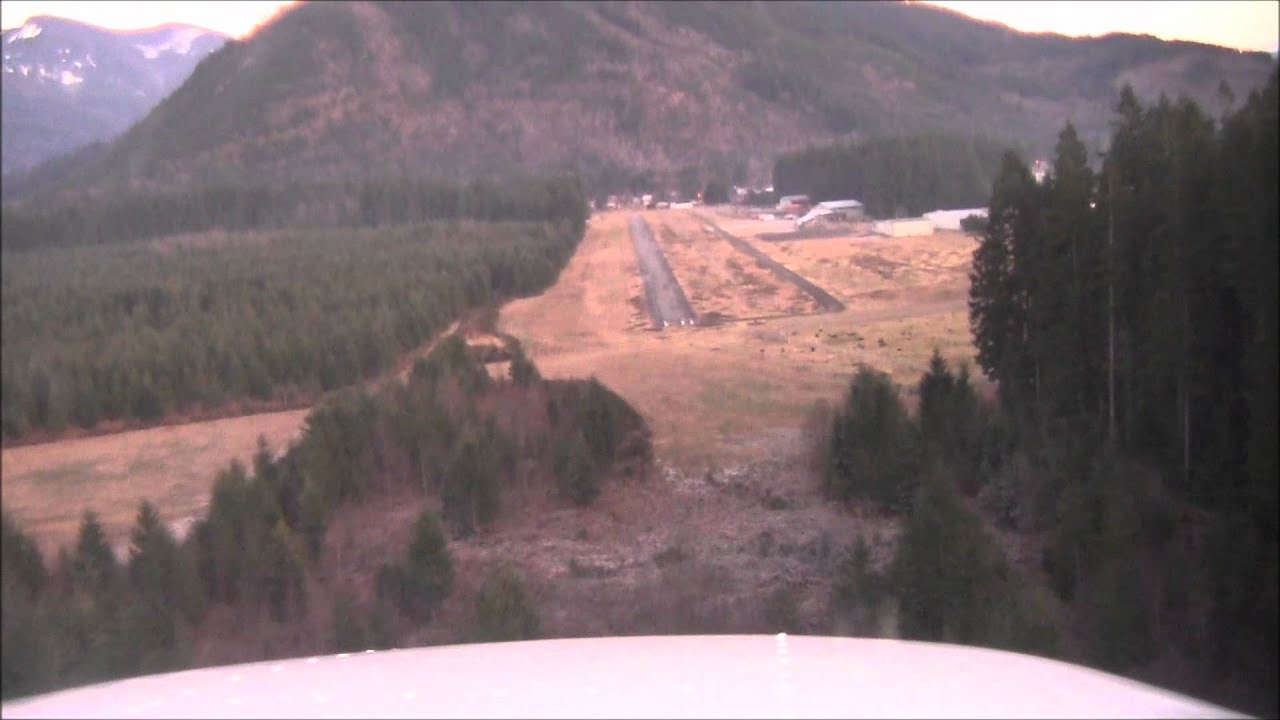 Landing Darrington, WA Airport 1S2