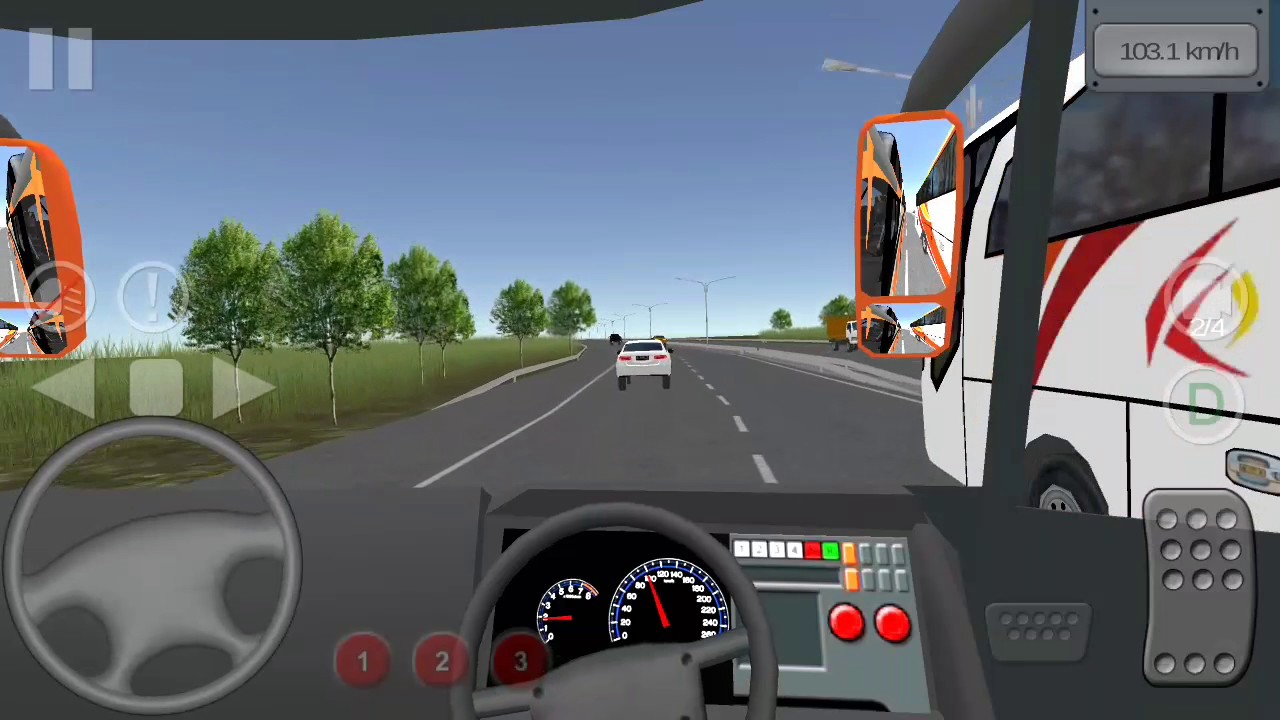 Bus Simulator Indonesia - Subur Jaya a.k.a Star Wars (Orange) | Parwis Juga Jago Ngeblong!!! 🚌💨