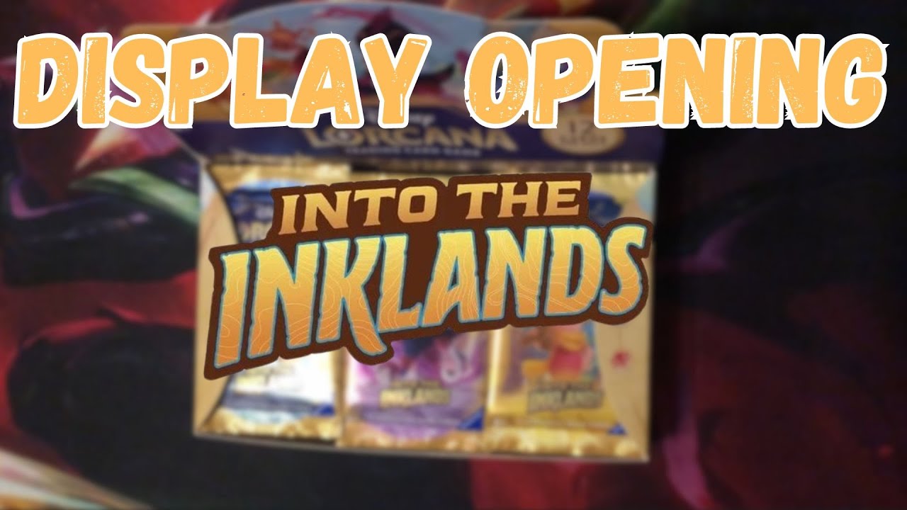 EIN Display, ZWEI Löcher in meinem Portemonnaie! | Lorcana Display Opening Into the Inklands