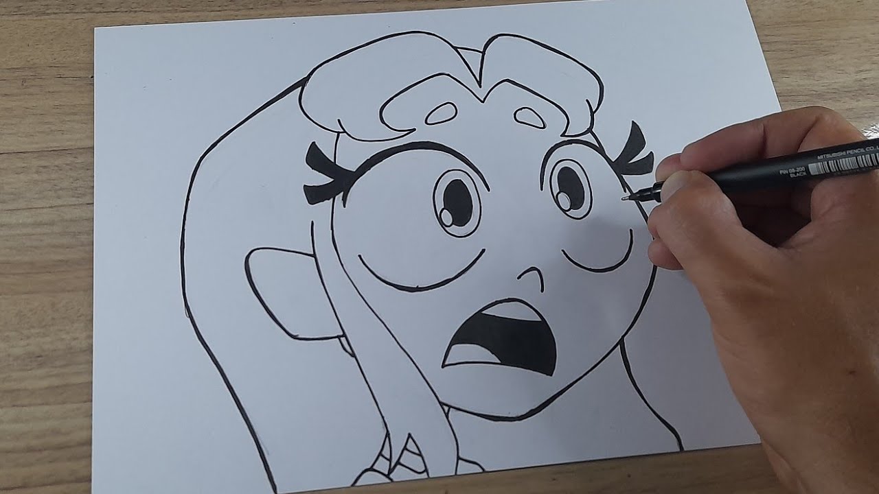 COMO DESENHAR A STELAR JOVENS TITANS