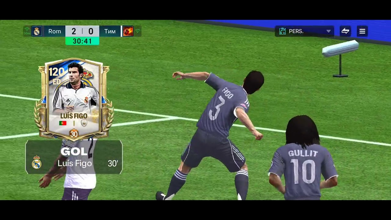 Jugando @EASFCMOBILE  😎