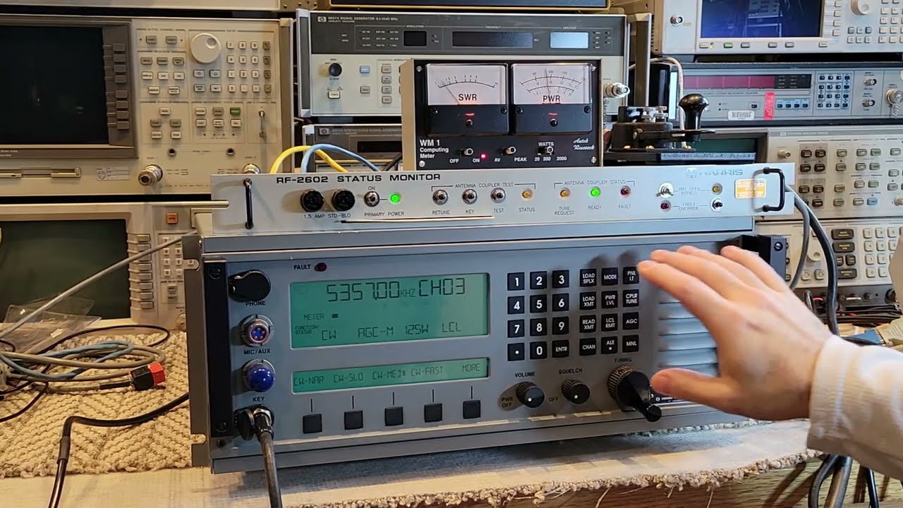 Part 3: Harris RF-2601 1KW Antenna Coupler