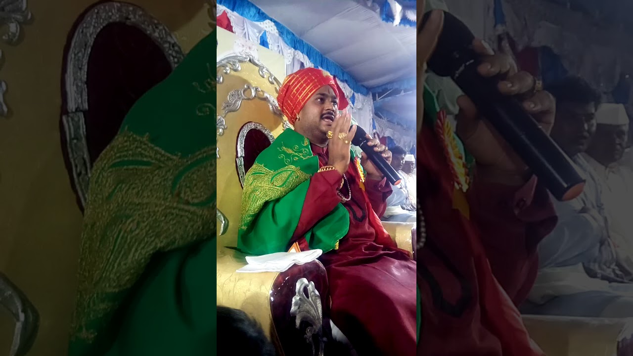 Sri murugharajendra mahaswamiji speech in aheri Tanda Bijapur