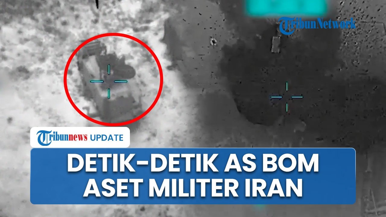 CENTCOM Rilis Rekaman Serangan AS Terhadap Aset Militer Iran Saat Operasi Gabungan dengan Israel