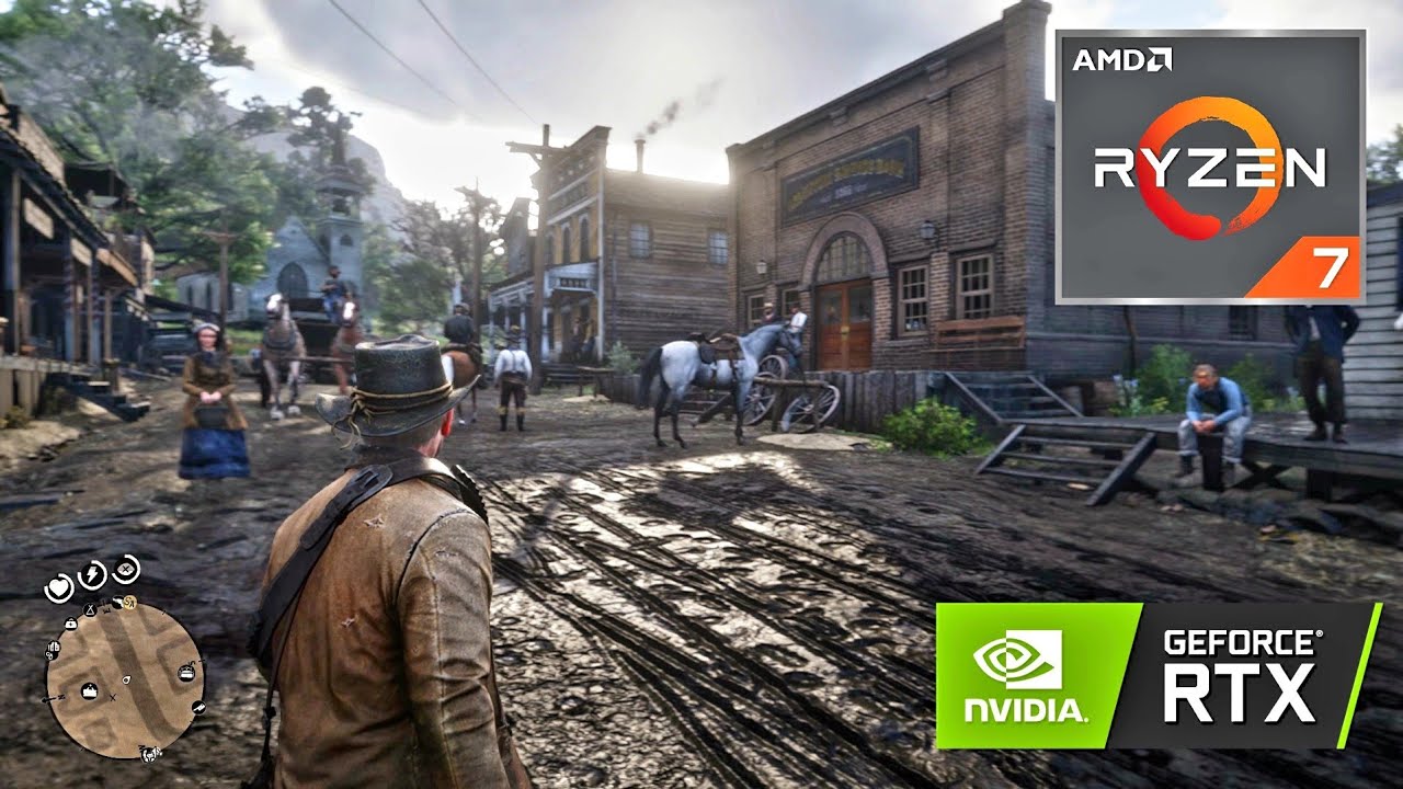 Red Dead Redemption 2 on RTX 2060 Max-Q (ASUS ROG Zephyrus G14)