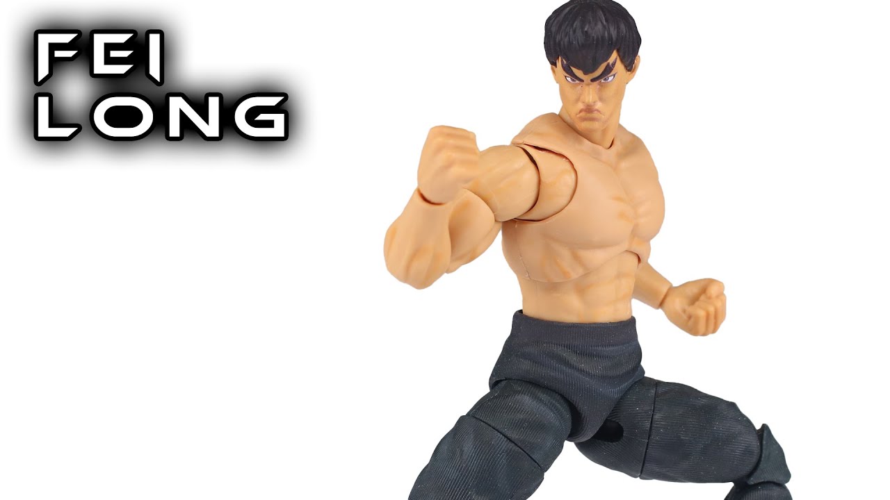 Jada Toys FEI LONG Ultra Street Fighter II: The Final Challengers Action Figure Review